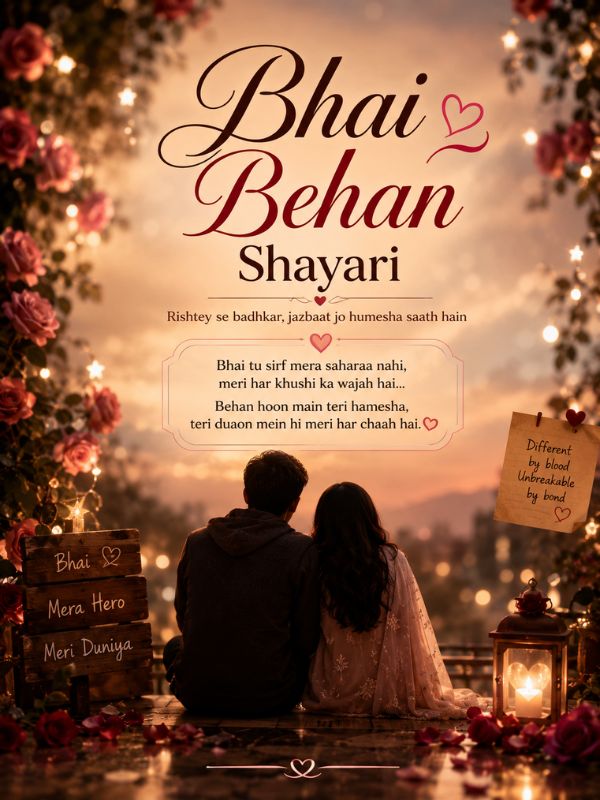 Bhai Behan Shayari