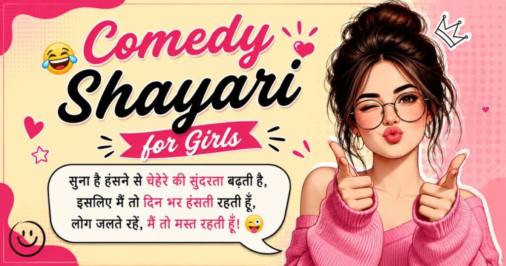 _Comedy Shayari for Girls