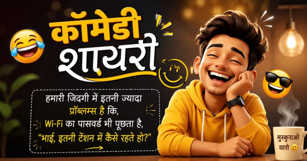 _Comedy Shayari in Hindi
