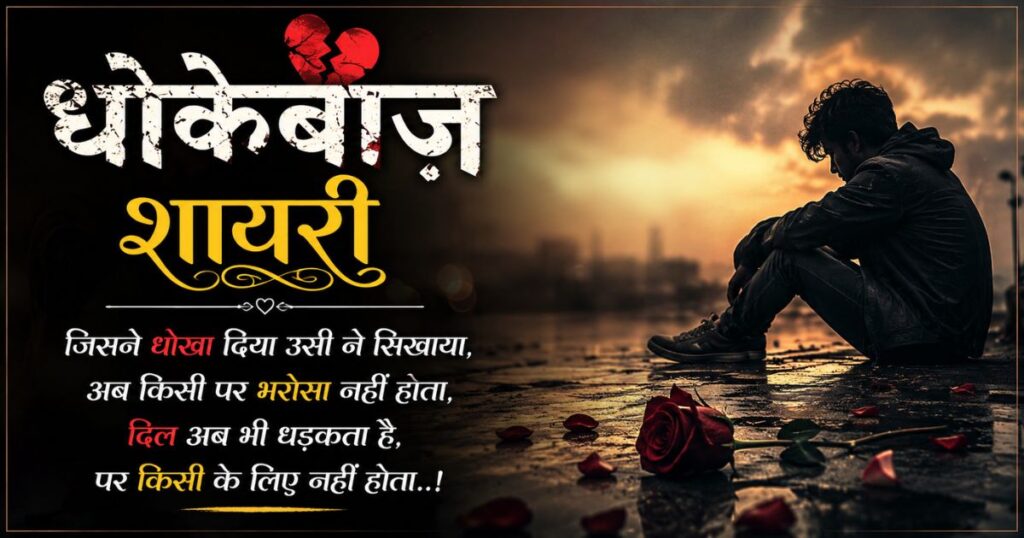 Dhokebaaz Shayari in Hindi