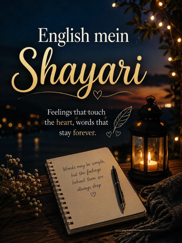 _English mein Shayari
