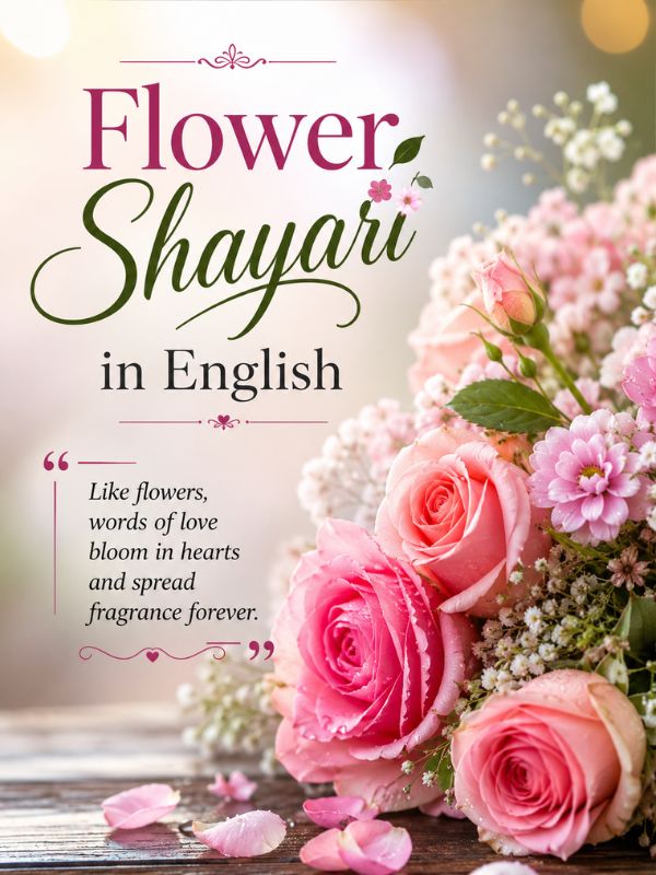 _Flower Shayari in English