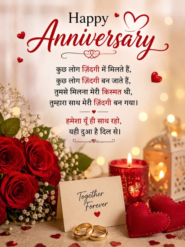Happy Anniversary Shayari