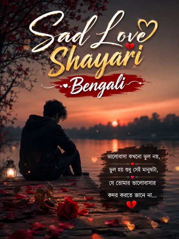 Sad Love Shayari Bengali