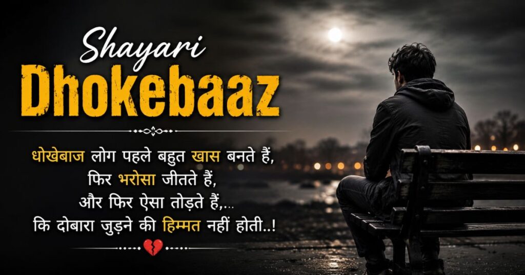 Shayari Dhokebaaz