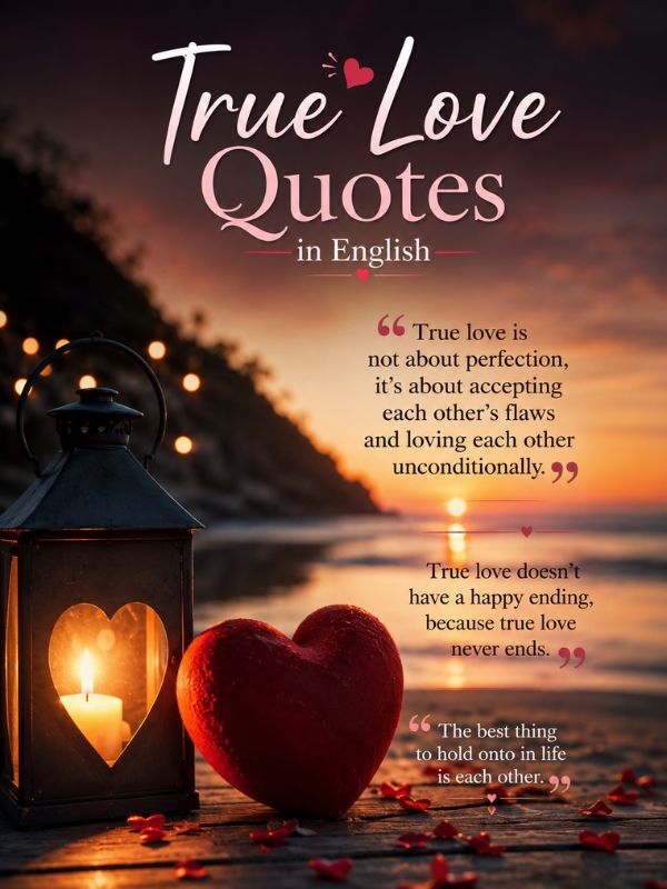 True Love Quotes in English