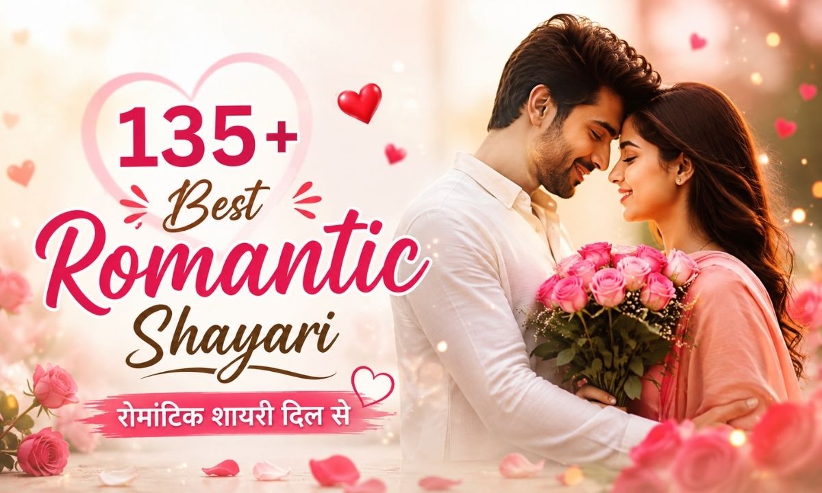 135+ Best Romantic Shayari – रोमांटिक शायरी दिल से