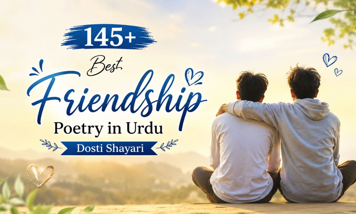 145+ Best Friendship Poetry in Urdu – Dosti Shayari