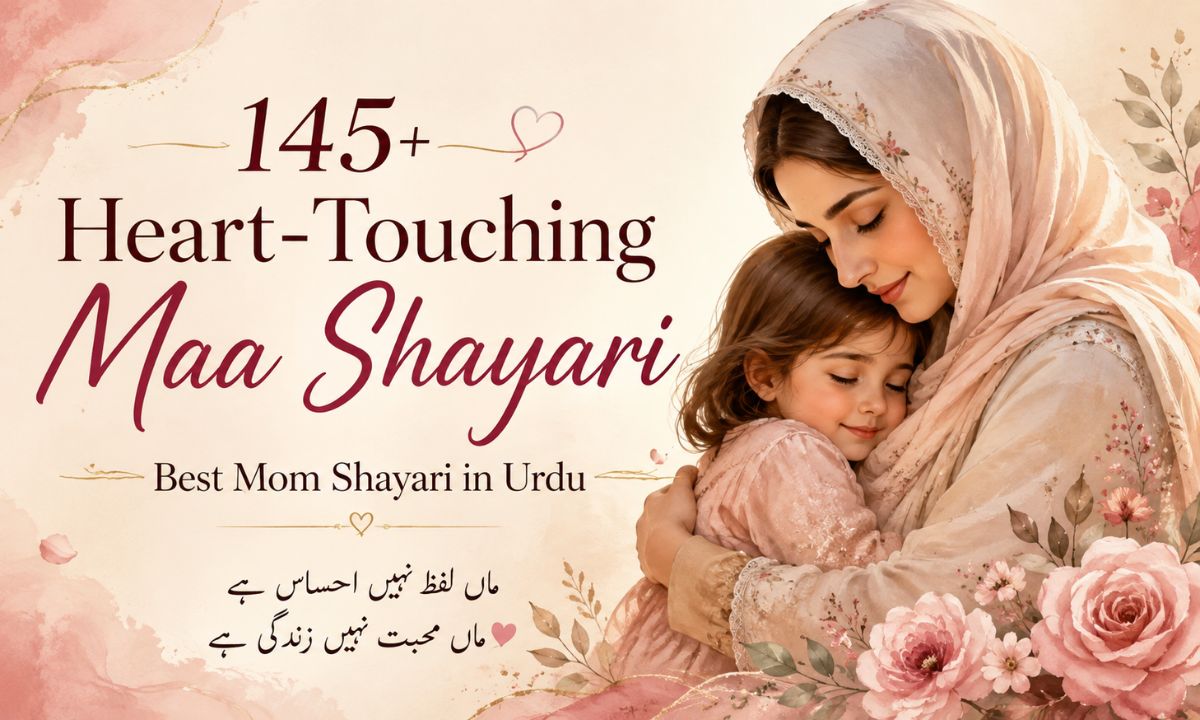 145+ Heart-Touching Maa Shayari Best Mom Shayari in Urdu