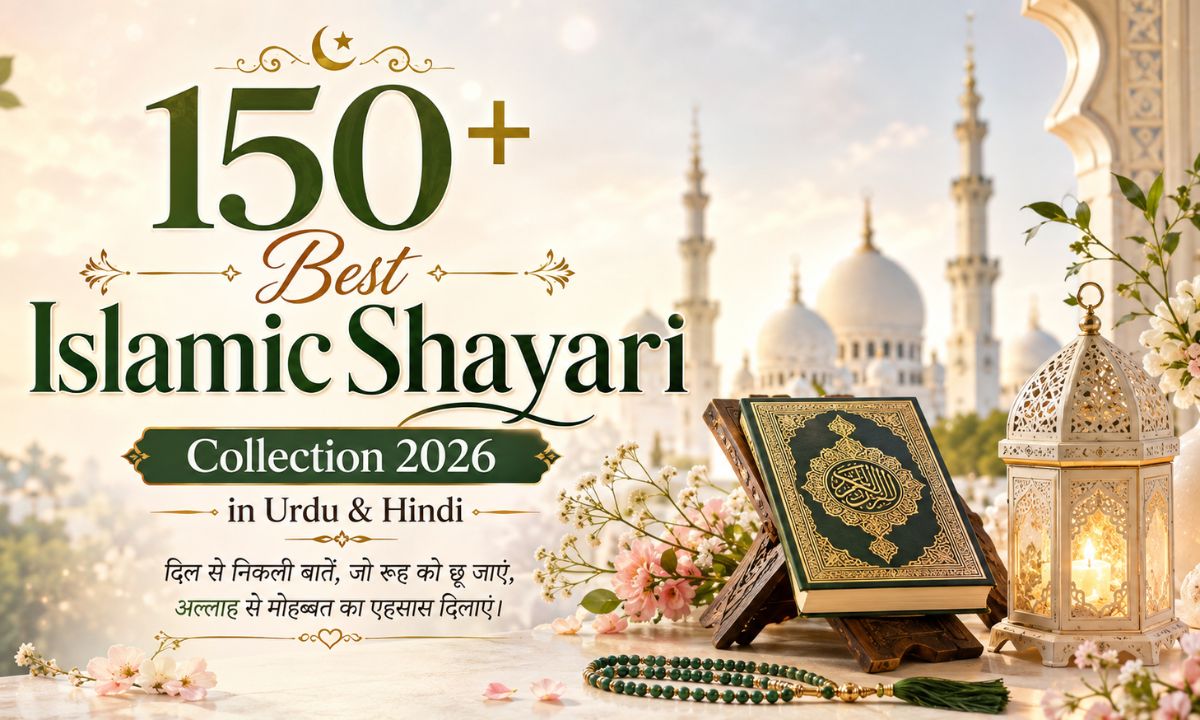 150+ Best Islamic Shayari Collection 2026 in Urdu & Hindi