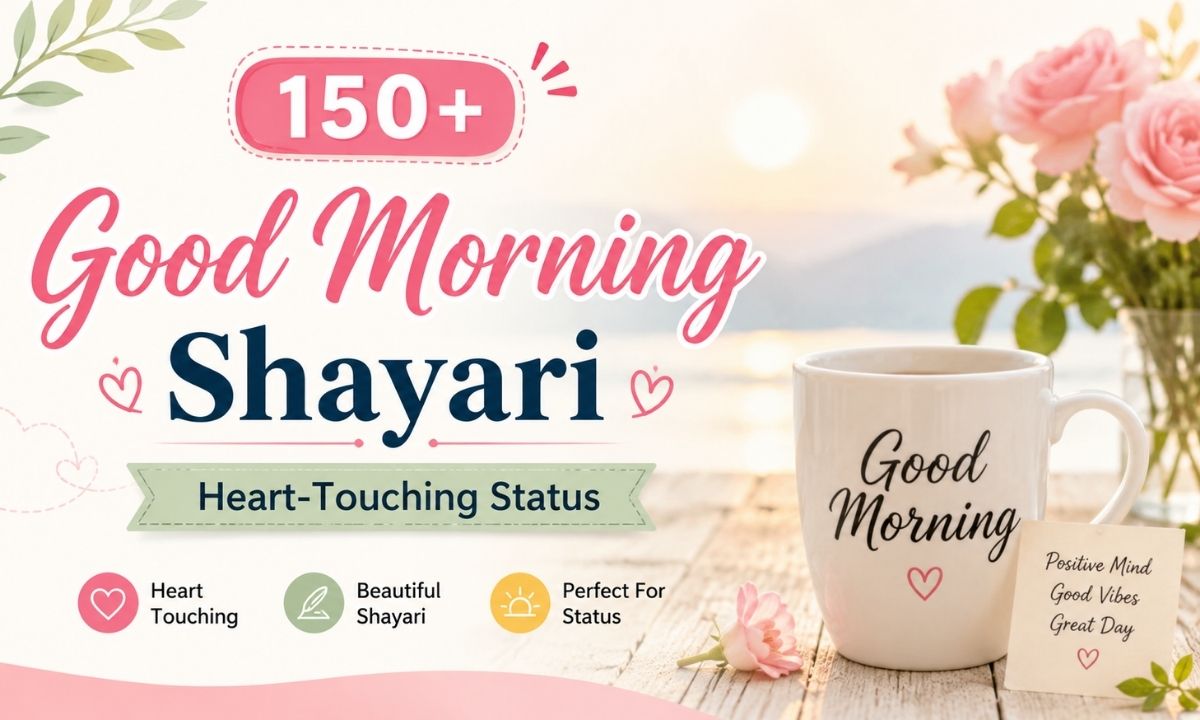 150+ Good Morning Shayari Heart-Touching Status
