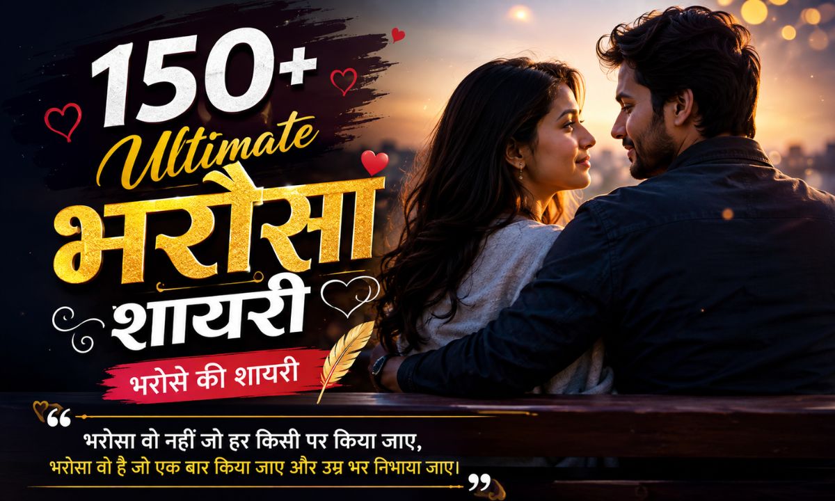 150+ Ultimate Bharosa Shayari in Hindi – भरोसे की शायरी