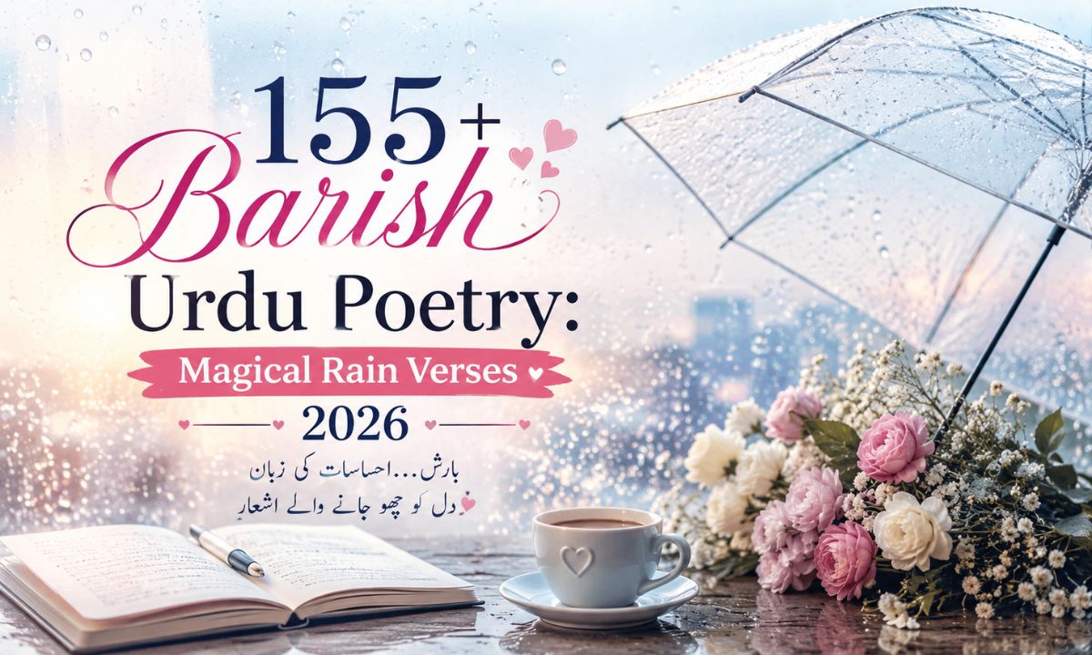 155+ Barish Urdu Poetry Magical Rain Verses 2026