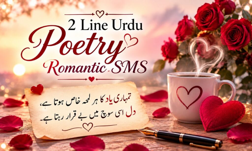 2 Line Urdu Poetry Romantic SMS
