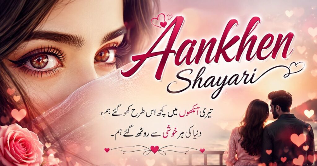 Aankhen Shayari