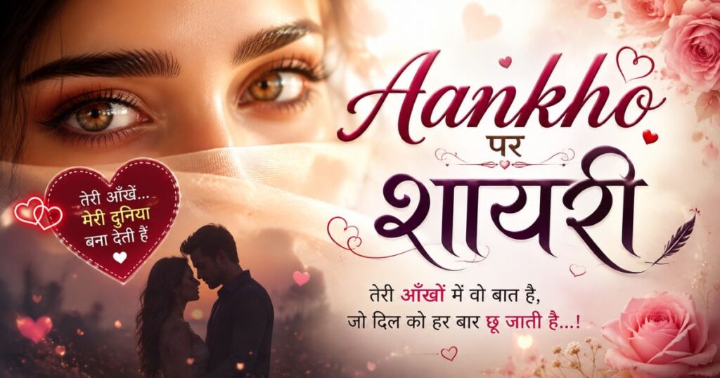 _Aankho par Shayari