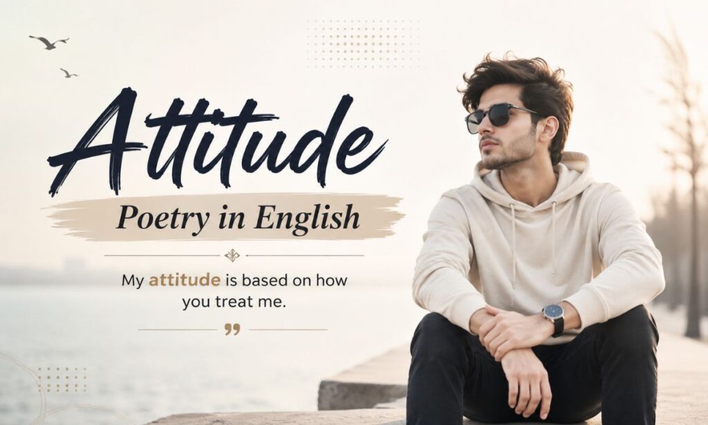 Attitude Poetry in English