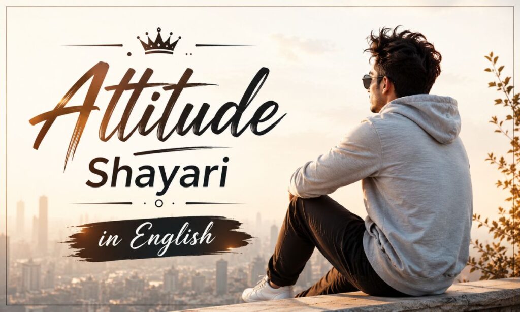 _Attitude Shayari in English