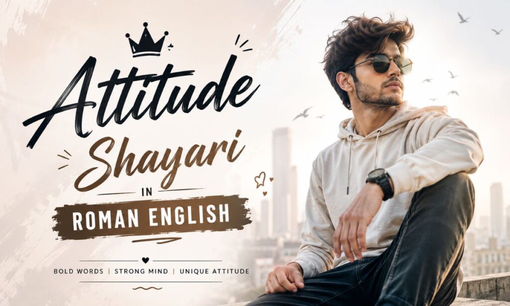_Attitude Shayari in Roman English