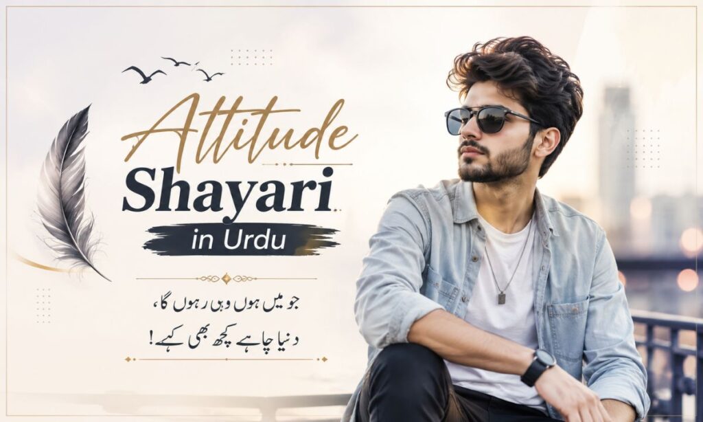 Attitude Shayari in Urdu
