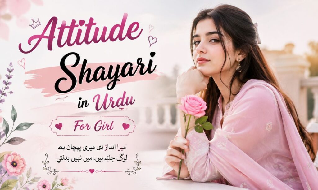 Attitude Shayari in Urdu For Girl