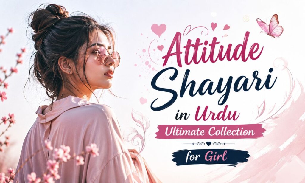 Attitude shayari in urdu ultimate collection for girl