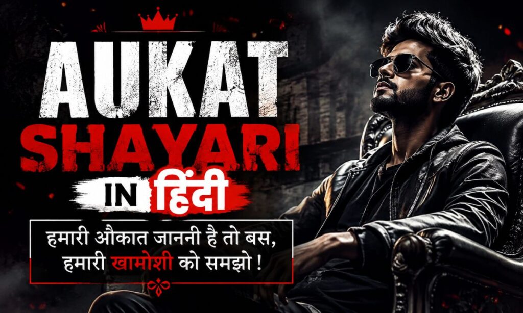 Aukat Shayari in Hindi