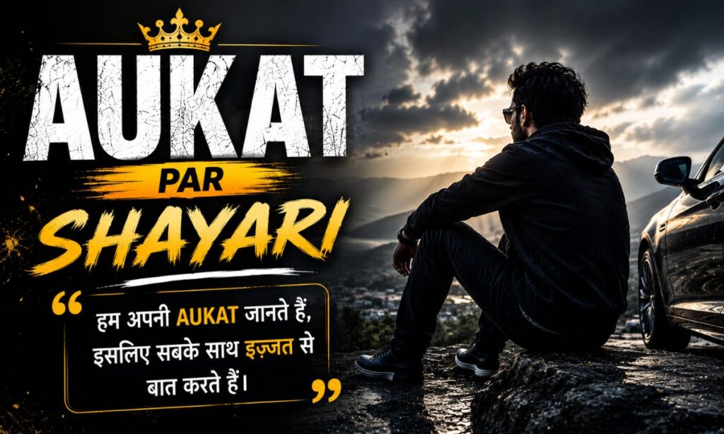 Aukat par Shayari