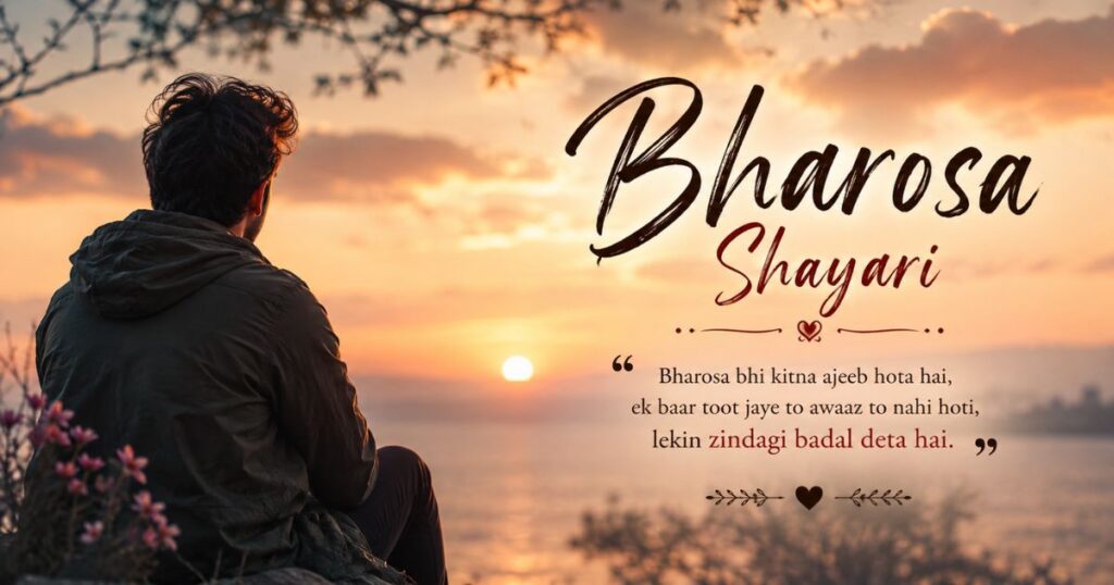 Bharosa Shayari