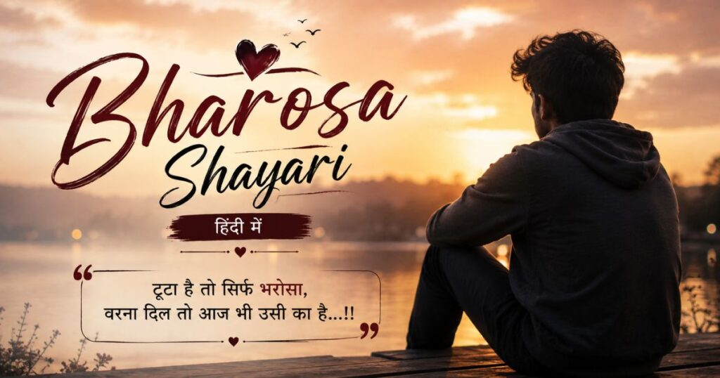 _Bharosa Shayari Hindi