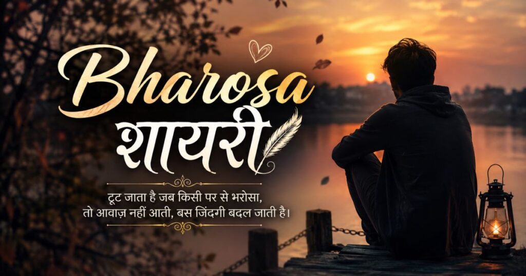 _Bharosa Shayari in Hindi