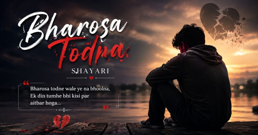 _Bharosa Todna Shayari