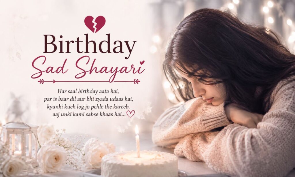 Birthday Sad Shayari