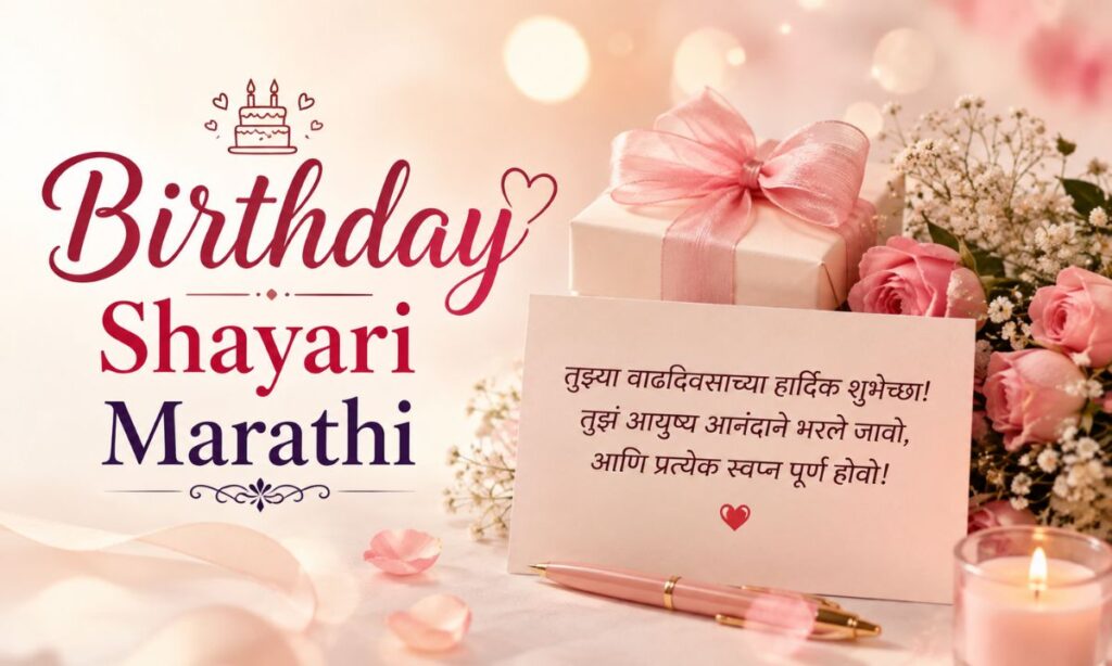Birthday Shayari Marathi