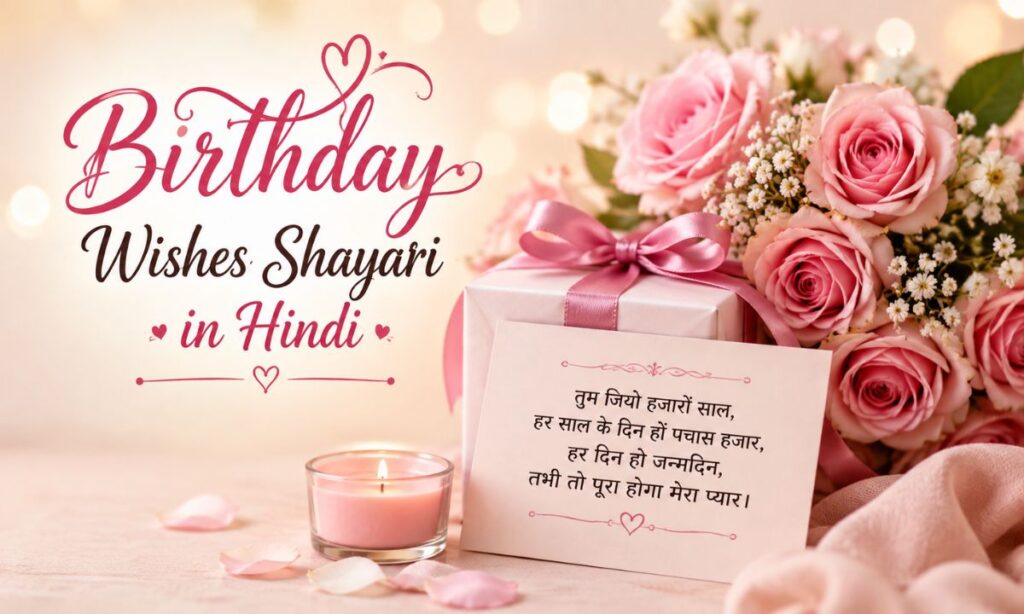 Birthday Wishes Shayari in Hindi