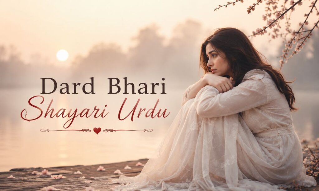 Dard Bhari Shayari Urdu Text copy and paste
