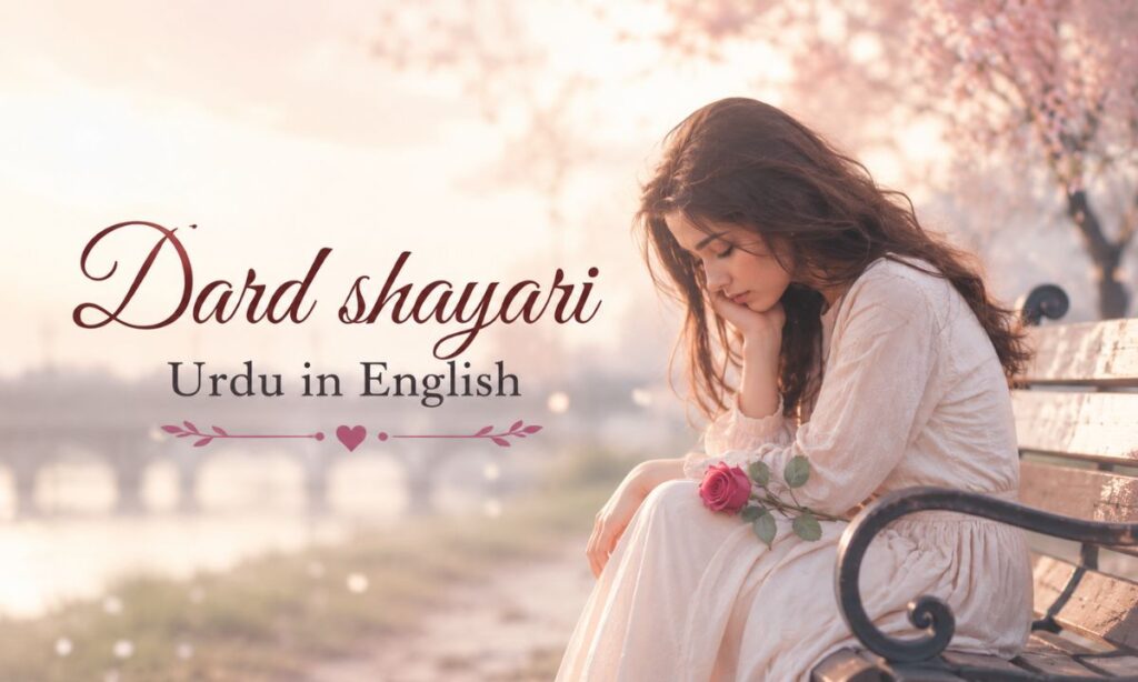 Dard shayari Urdu in English