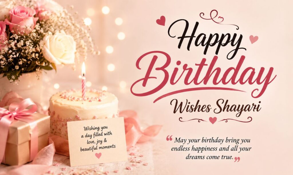 Happy Birthday Wishes Shayari