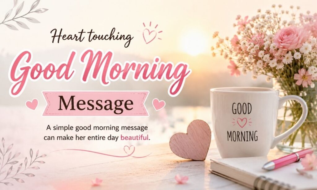 Heart touching Good morning message