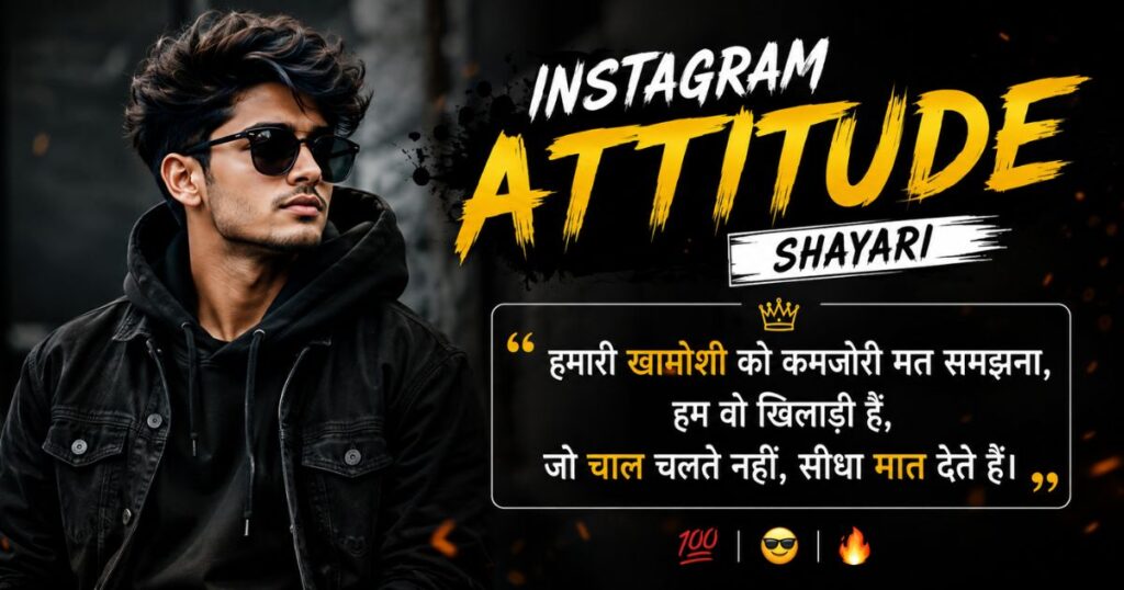 _Instagram Attitude Shayari