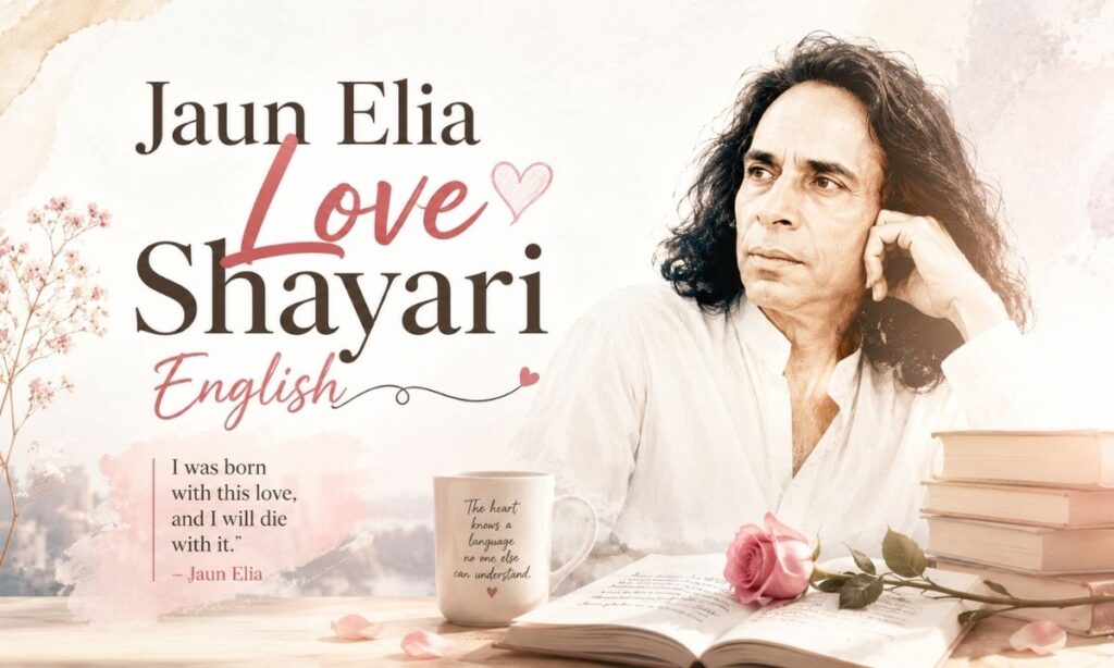 Jaun Elia Love Shayari English