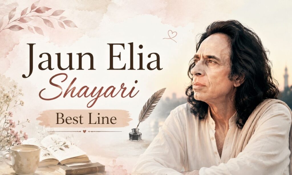 Jaun Elia Shayari Best Line