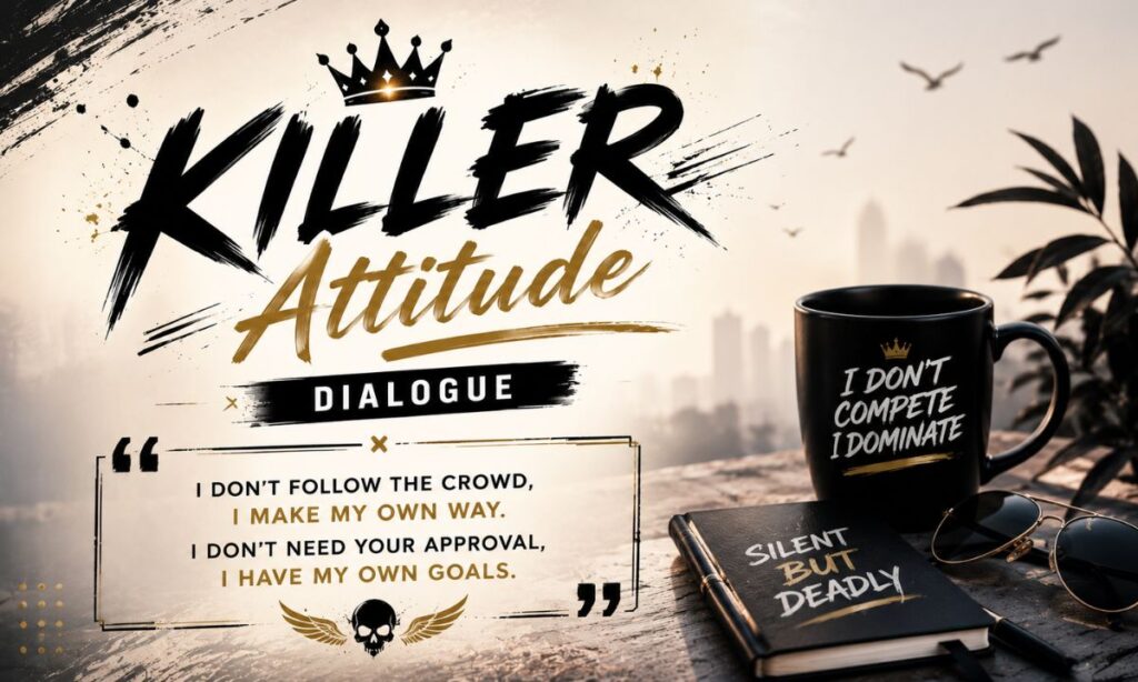 Killer attitude Dialogue in English