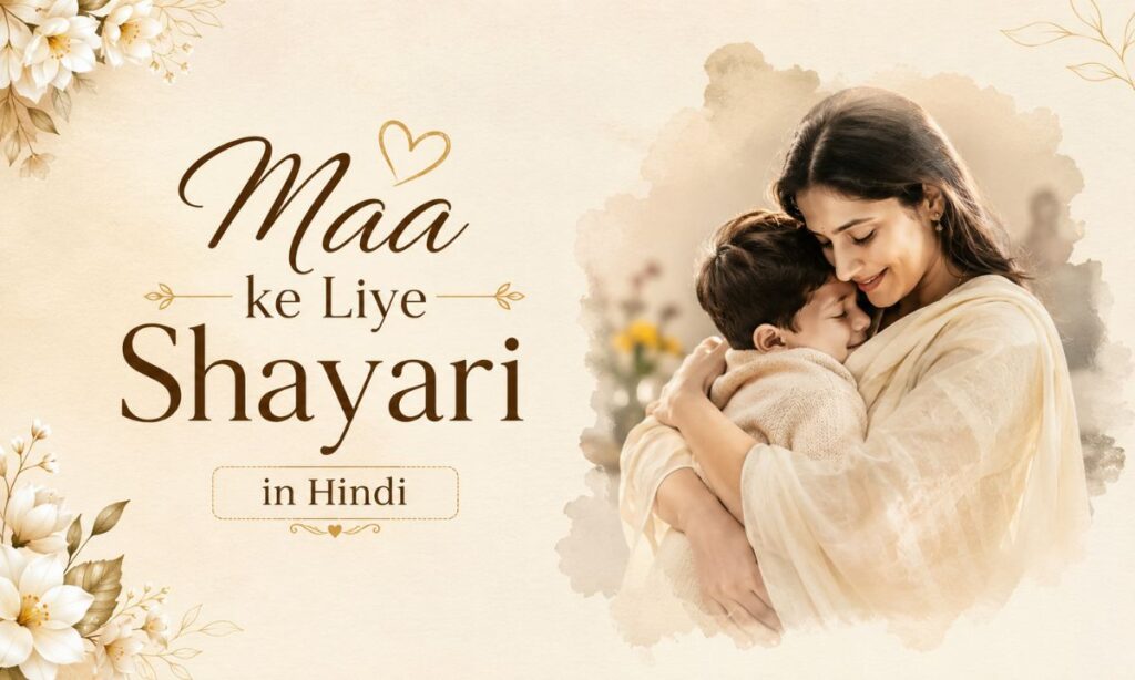 Maa ke Liye Shayari in Hindi