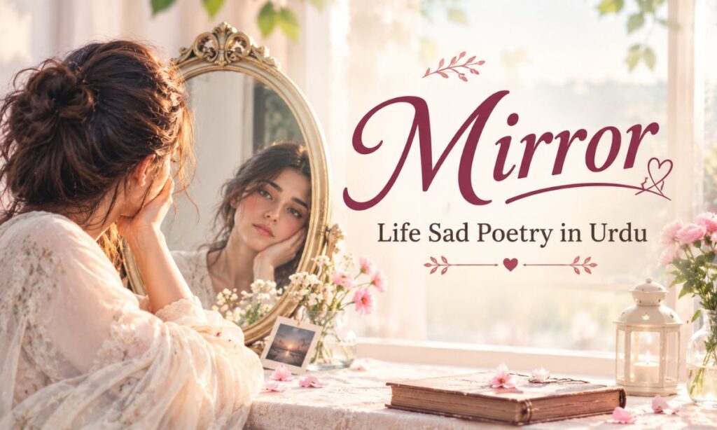 Mirror – life sad poetry in urdu