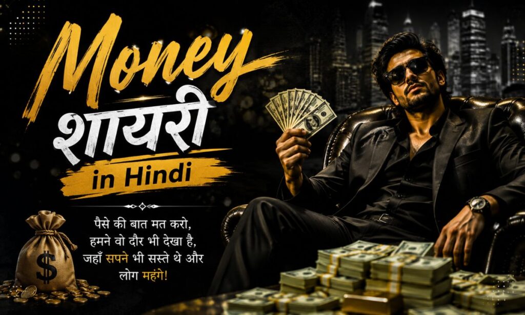 Money Shayari in Hindi