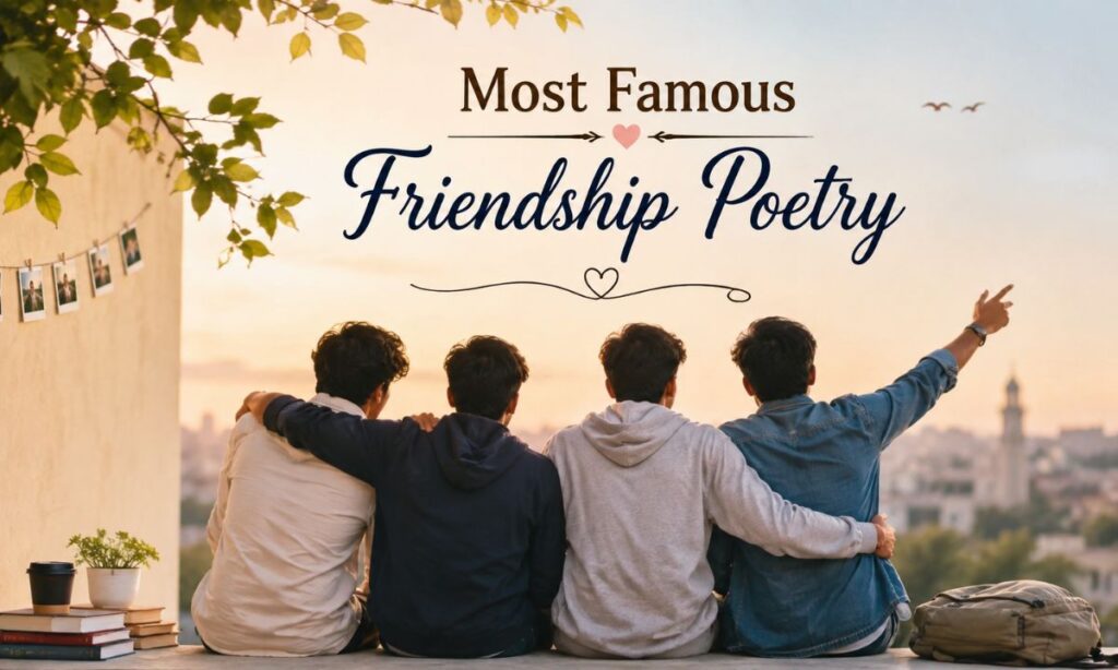 Most Famous Friendship Poetry