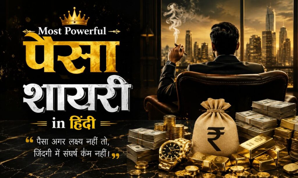 Most Powerful Paisa Shayari in Hindi