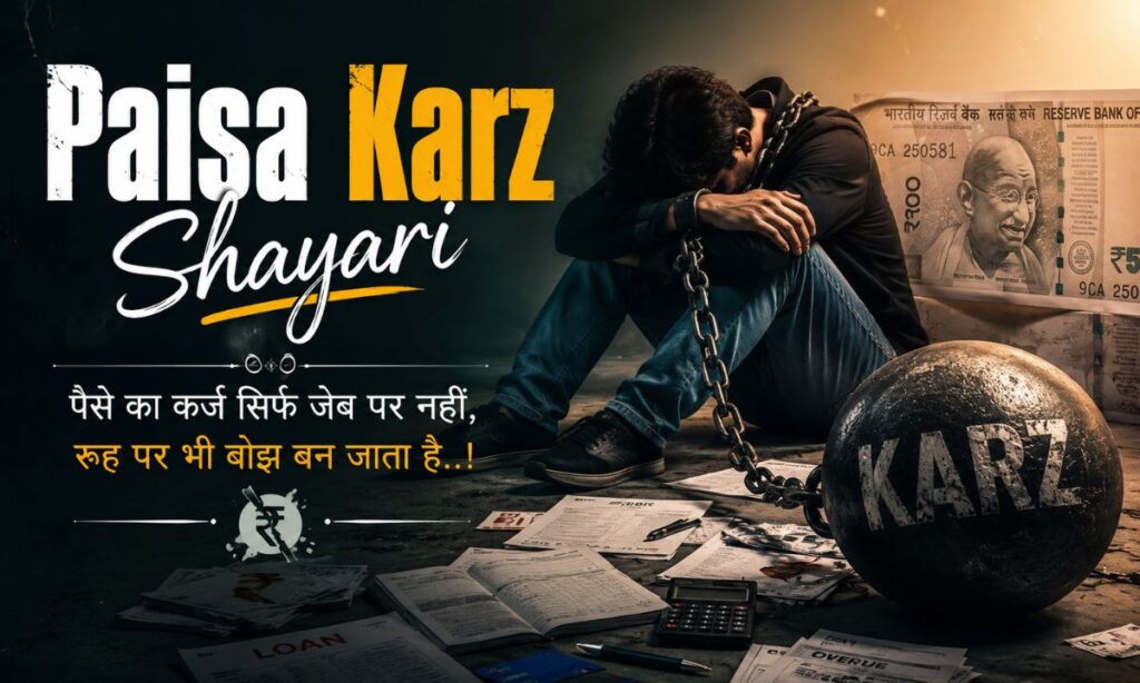 Paisa Karz Shayari