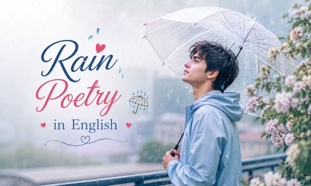 Rain poetry in english